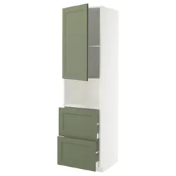 IKEA METOD / MAXIMERA(495.184.83) в дверях для микроавторов/2 толчка, Biały/Axstad Greya -green