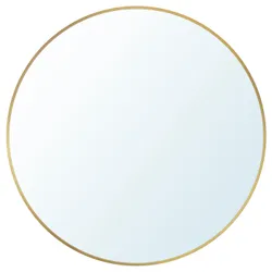 IKEA LINDBYN(506.002.93) зеркало, золотой цвет