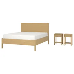 IKEA TONSTAD(896.067.55) Набор мебели для спальни 3 ПК, Okl Oak
