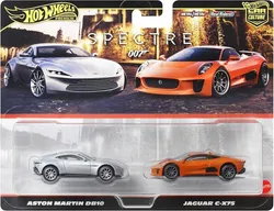 Культурні автомобілі преміум-класу HOT WHEELS, комплект із 2 машинок Aston Martin DB10/Jaguar C-X75 JBL04