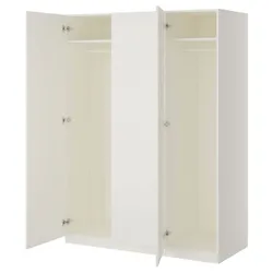 IKEA PAX(490.255.89) гардероб, белый / Форсанд белый