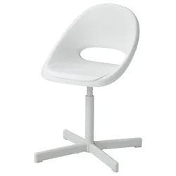 IKEA LOBERGET / SIBBEN (593.376.70) детское офисное кресло, белый