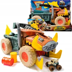 НАБОР МАШИНОК MONSTER JAM MINI JAMS MEGALODON MAD HOG CHOMPER 1:87 + АКСЕССУАРЫ