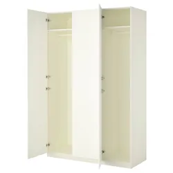 IKEA PAX (390.237.98) гардероб, білий / Forsand білий