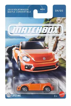 MATCHBOX CAR 04/05 2019 Volkswagen Beetle Convertible JCH30