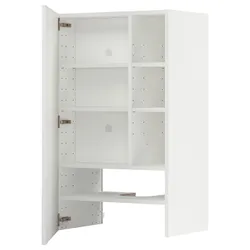 IKEA METOD(095.042.23) шафа з витяжкою та полицею/дверями, білий/Рінгхульт білий