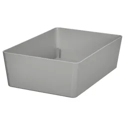 IKEA KUGGIS(605.991.47) контейнер, светло -серый