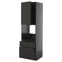 IKEA METOD / KNIVSHULT(995.889.54) W Pie Pie DR/2FR/śre/W SOW, Czarnoszary/Nickebo Matte Anthracite
