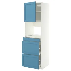 IKEA METOD / MAXIMERA(596.009.05) SZA для дверей вагона Mike Station/3SZU, Biały/Lerhyttan Blue