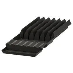 IKEA UPPDATERA  Подставка для ножей, антрацит (804.332.07)