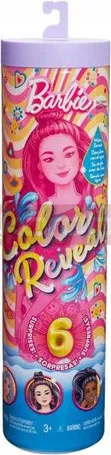 Узоры для раскрашивания куклы Барби Color Surprise Color Reveal HRK06