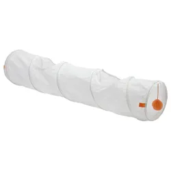 IKEA UTSÅDD(305.708.81) Кошка играет в туннель, белый/оранжевый