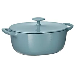 IKEA VARDAGEN(506.057.09) Британцы с крышкой, Свет -разгрязненный -блюд -эмалированный чугун