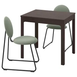 IKEA EKEDALEN / MÅNHULT(695.059.17) стол и 2 стула