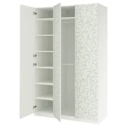 IKEA PAX / LINNABERG(995.727.07) Комбінація гардеробу, білий/візерунок