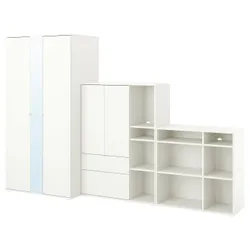 IKEA VIHALS(494.421.91) комбінований гардероб, білий