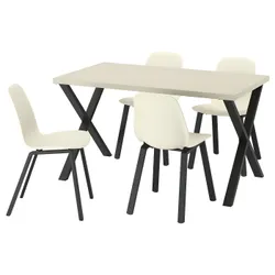 IKEA SKÅLSTA(596.091.90) Стол и 4 стула