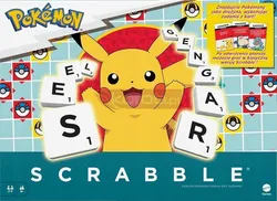 SCRABBLE GAME POKEMON 2 GAMES IN 1 Польська версія, гра для всієї родини HXT29
