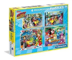 20+60+100+180 деталей. Спецвыпуск «Микки и храбрые гонщики».