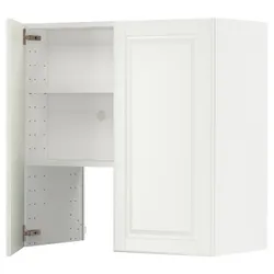 IKEA METOD(495.043.39) шафа з витяжкою та полицею/дверями, білий/Бодбін кремовий