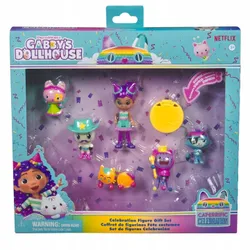 БОЛЬШОЙ НАБОР ФИГУРОК ДЛЯ ВЕЧЕРИНКИ GABI'S CAT HOUSE, КУКЛА FAIRY CAT