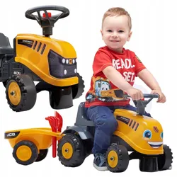 FALK Orange JCB Трактор із причепом від 1 року