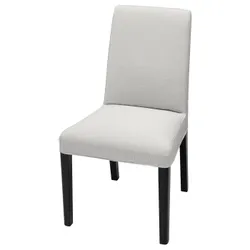 IKEA BERGMUND(593.859.77) стул, черный/оррста светло-серый