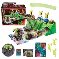 BAKUGAN BATTLEFIELD БОЕВОЙ ТРЕНИРОВОЧНЫЙ НАБОР ФИГУРКА НАСЕКОМОГО СПИДРА