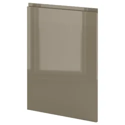 IKEA METOD(695.774.76) 1 фронт для посудомоечной машины, Voxtorp темный блеск