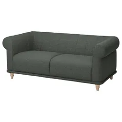 IKEA VISKAFORS (494.432.18) 2-местный диван, Лейде / серая / зеленая береза