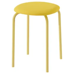 IKEA GULTARP(206.129.90) табуретка, Светлый желтый/остаточный желтый