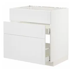 IKEA METOD / MAXIMERA(794.094.73) одна штука от злотых + 3 штуки / 2 штуки, белый / Стенсунд белый