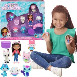 БОЛЬШОЙ НАБОР ИЗ 7 ФИГУРОК GABI'S CAT HOUSE PANDA MERMERCAT FAIRY KITT