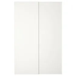 IKEA HASVIK(905.215.38) Розсувні двері, білий