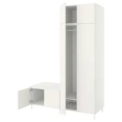 IKEA PLATSA(294.243.29) шафа 6 дверей, білий / Фоннес білий