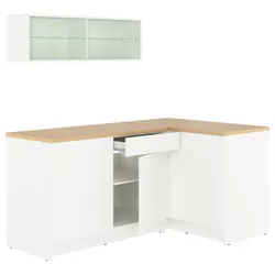 IKEA KNOXHULT(895.812.84) угловая кухня, белый