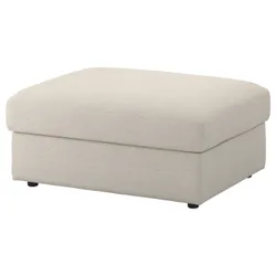 IKEA VIMLE (093.925.84) підніжка з місцем для зберігання, Гуннаред бежевий
