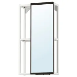 IKEA ENHET(193.365.16) дзеркальна шафа, білий
