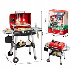 Інтерактивний світлодіодний набір WOOPIE Grill Barbecue Garden Kitchen XL, 31 предм