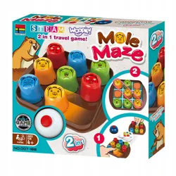 Настільна гра Woopie Mole Maze Кротовий лабіринт Розвиваючі настільні ігри Гра в хрестики-нулики