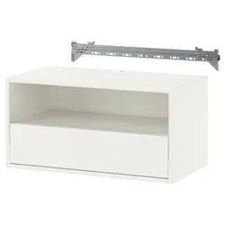 IKEA EKET(295.808.81) Настенная полка и медиа с шляпой, белый
