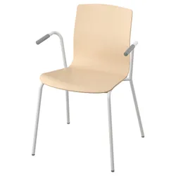 IKEA LÄKTARE(095.031.91) конференц-стул, береза/белый шпон