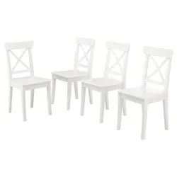 IKEA INGOLF(793.998.22) стілець, білий