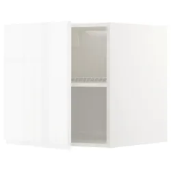 IKEA METOD(794.642.28) надбудова для холодильника/морозильника, білий / Voxtorp глянцевий / білий
