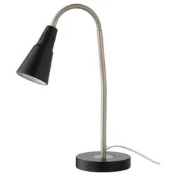 IKEA KVART (601.524.58) Настольная лампа черного цвета