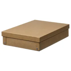 IKEA GÄRDESGÅRD(005.969.34) Контейнер с крышкой, естественный