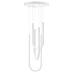 IKEA VARMBLIXT(105.311.31) Світлодіодний підвісний світильник, біле матове скло