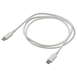 IKEA SITTBRUNN(906.185.40) USB-C на USB-C, белый