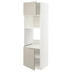 IKEA METOD (794.676.27) перший високий / мікрофон 2др / пол, білий / Stensund beige