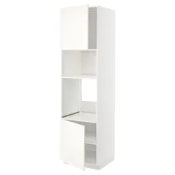 IKEA METOD(695.073.89) Вал высокий/микро 2др/половина, белый/Вальстена белый